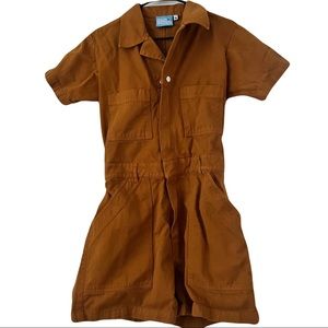Big Bud Press - Romper in Spicy Mustard (Medium)
